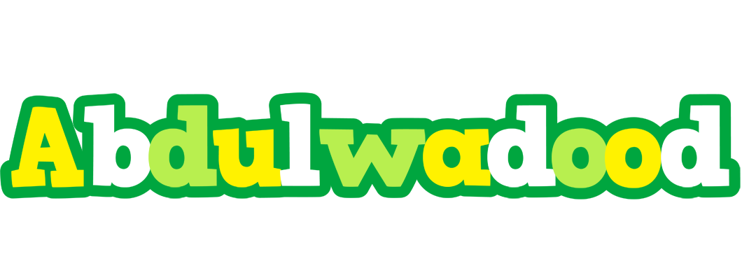 Abdulwadood soccer logo