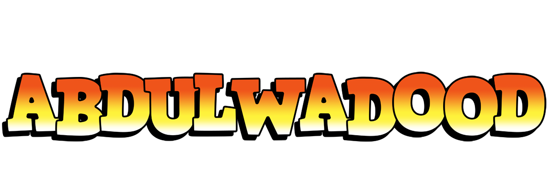 Abdulwadood sunset logo