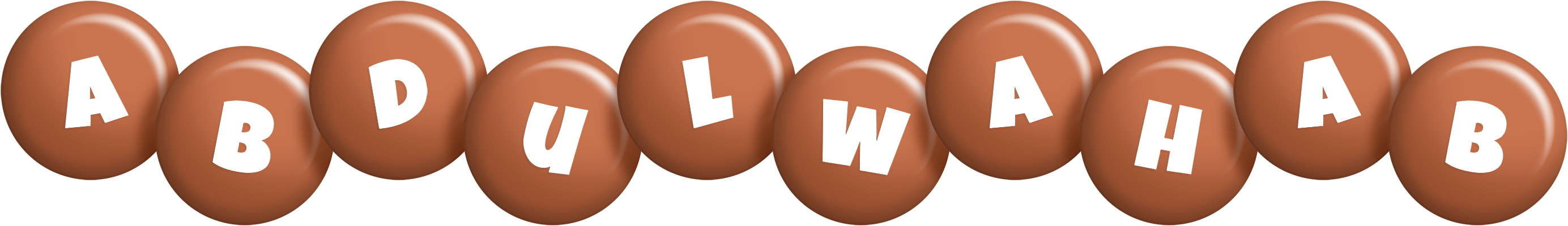 Abdulwahab candy-brown logo
