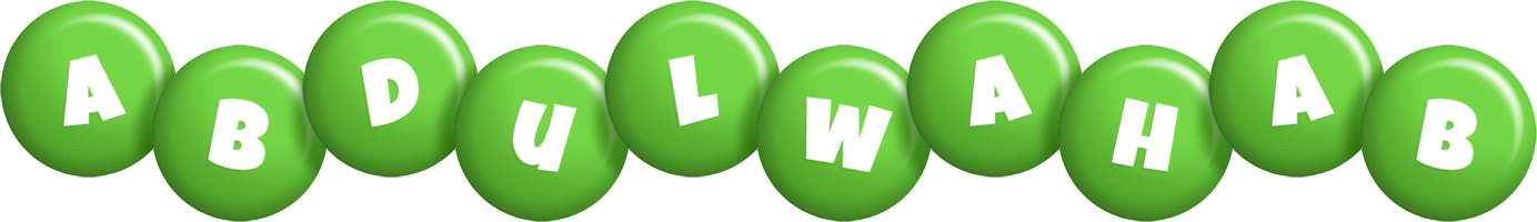 Abdulwahab candy-green logo