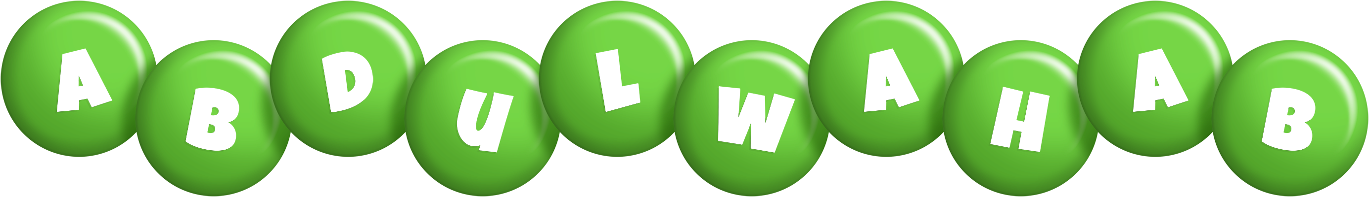 Abdulwahab candy-green logo