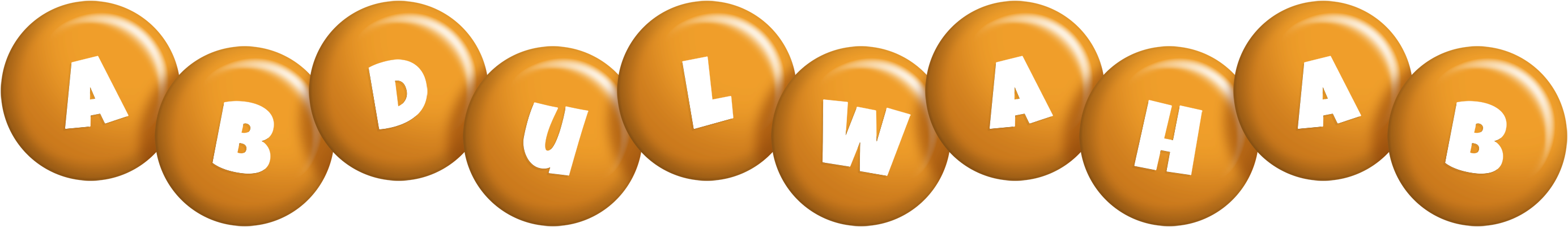 Abdulwahab candy-orange logo