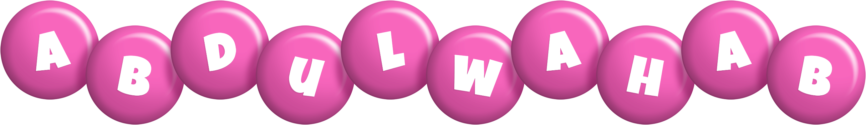 Abdulwahab candy-pink logo