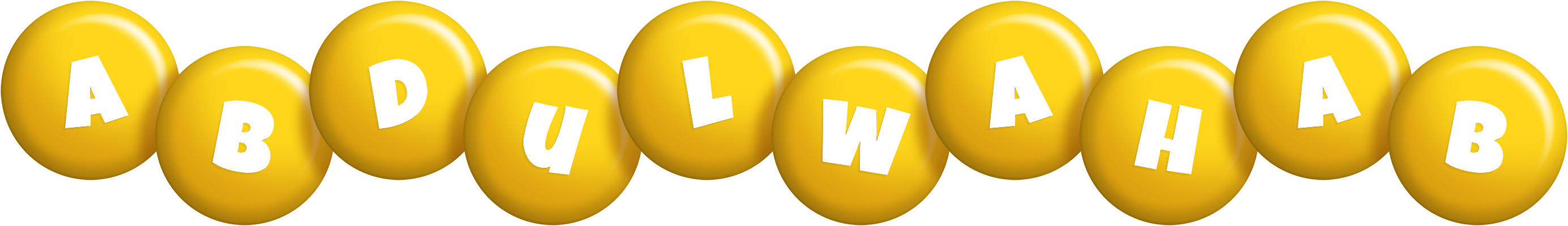 Abdulwahab candy-yellow logo
