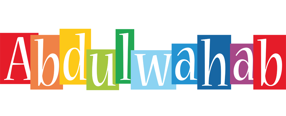 Abdulwahab colors logo