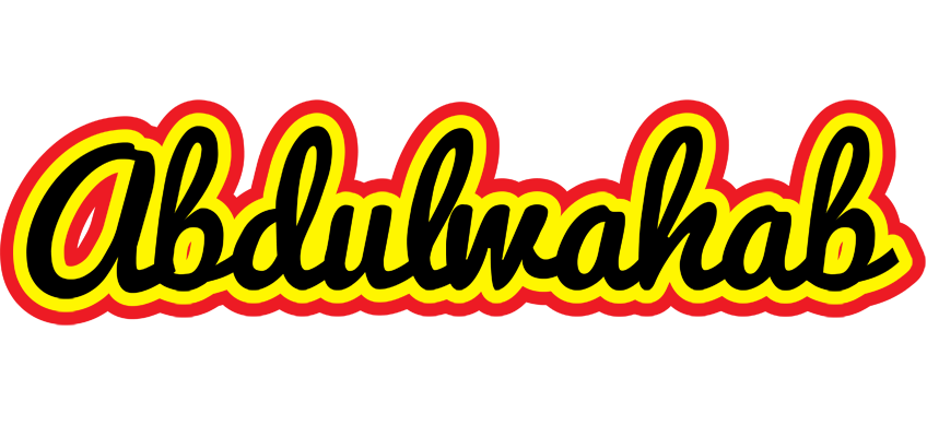 Abdulwahab flaming logo