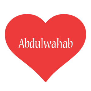 Abdulwahab love logo