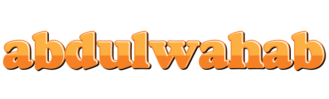 Abdulwahab orange logo