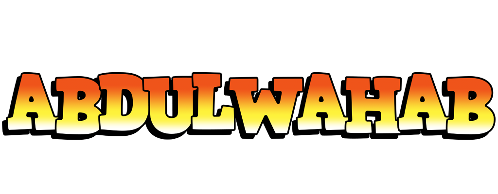 Abdulwahab sunset logo