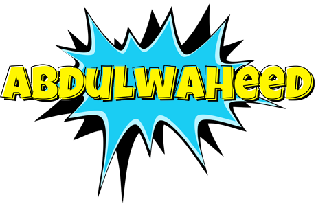 Abdulwaheed amazing logo