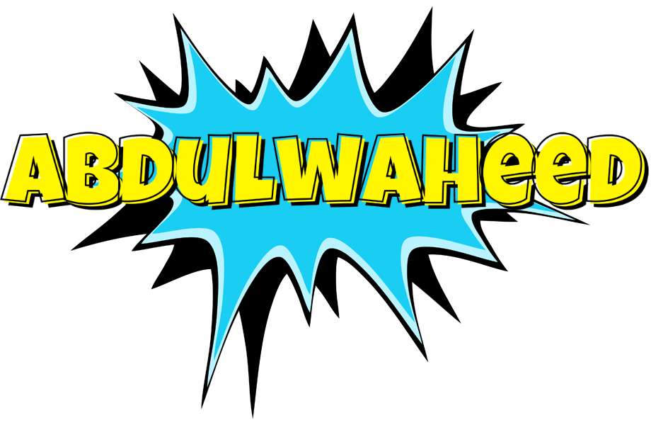 Abdulwaheed amazing logo