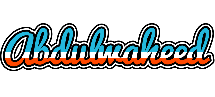 Abdulwaheed america logo