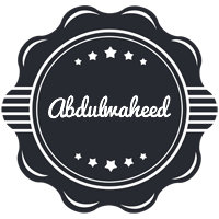 Abdulwaheed badge logo