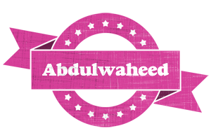 Abdulwaheed beauty logo