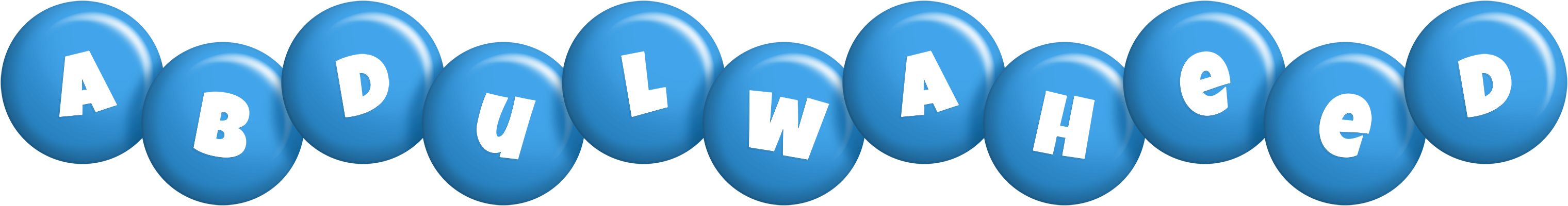 Abdulwaheed candy-blue logo