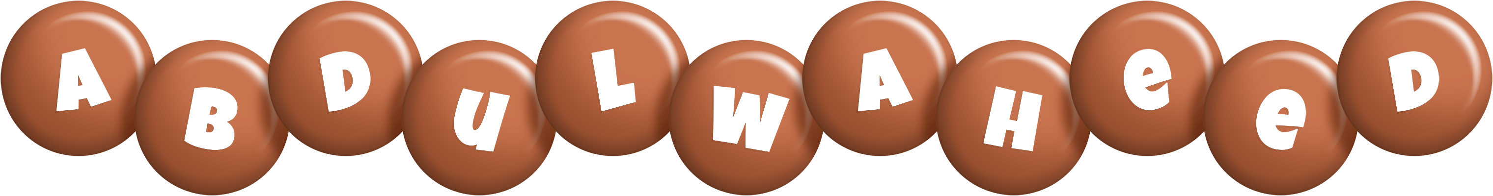 Abdulwaheed candy-brown logo