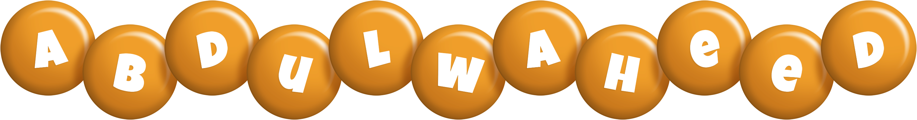Abdulwaheed candy-orange logo
