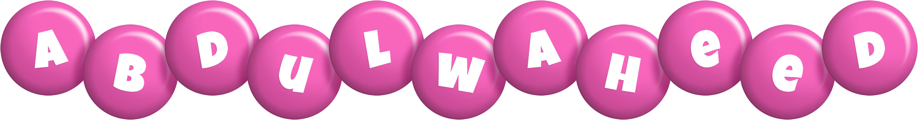 Abdulwaheed candy-pink logo