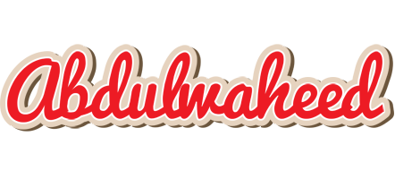 Abdulwaheed chocolate logo