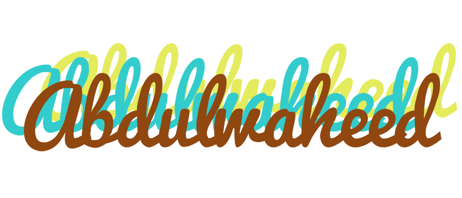 Abdulwaheed cupcake logo
