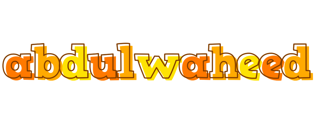 Abdulwaheed desert logo