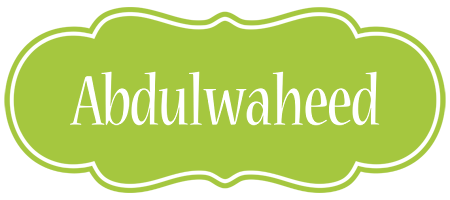 Abdulwaheed family logo