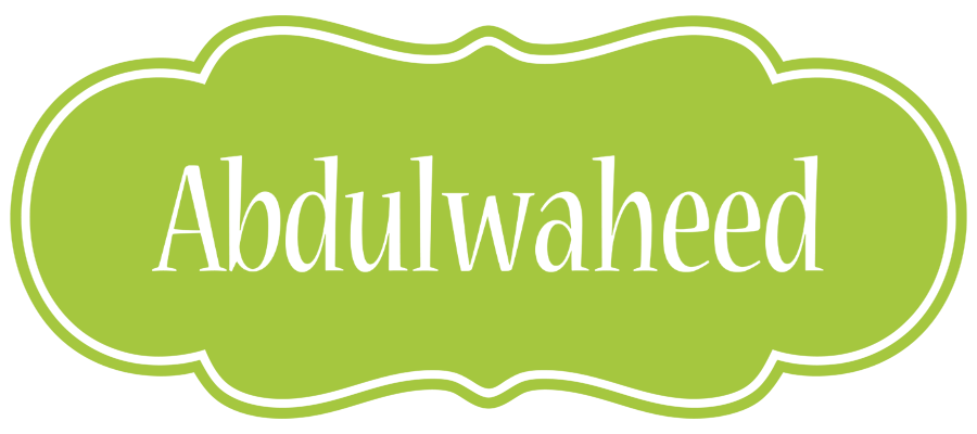 Abdulwaheed family logo