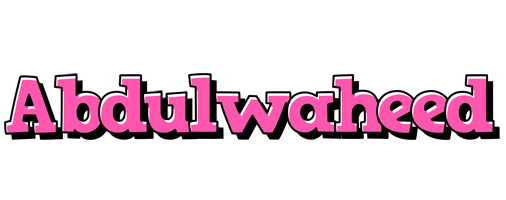 Abdulwaheed girlish logo