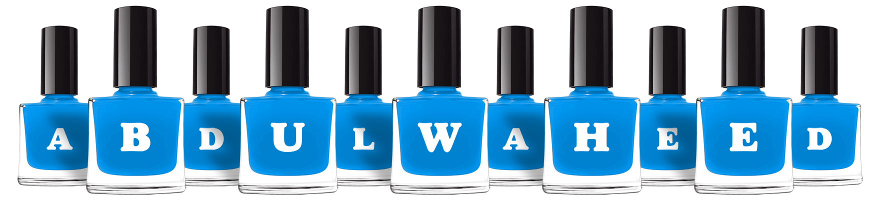 Abdulwaheed glossy logo