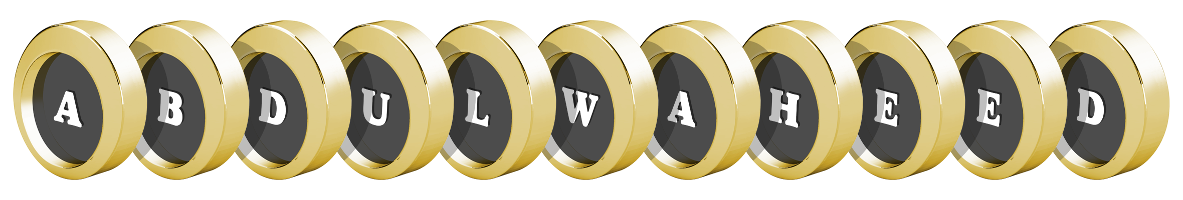 Abdulwaheed gold logo