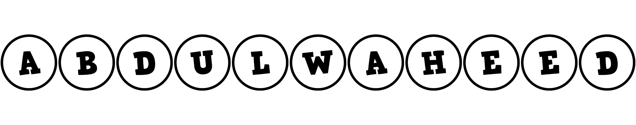 Abdulwaheed handy logo