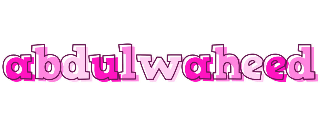 Abdulwaheed hello logo
