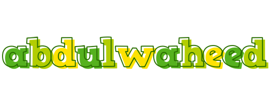 Abdulwaheed juice logo