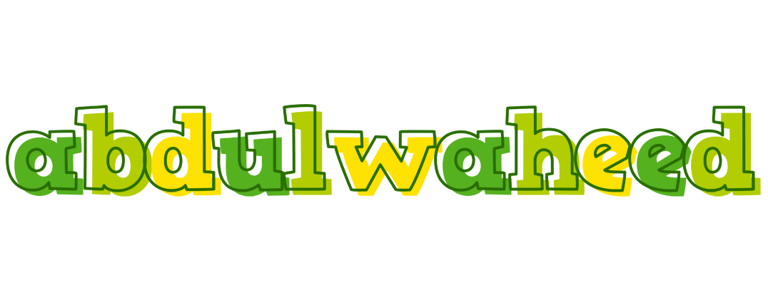 Abdulwaheed juice logo