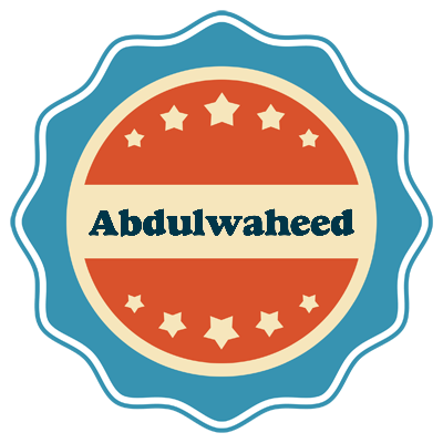 Abdulwaheed labels logo