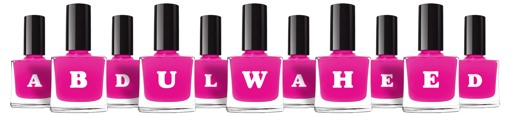 Abdulwaheed nails logo