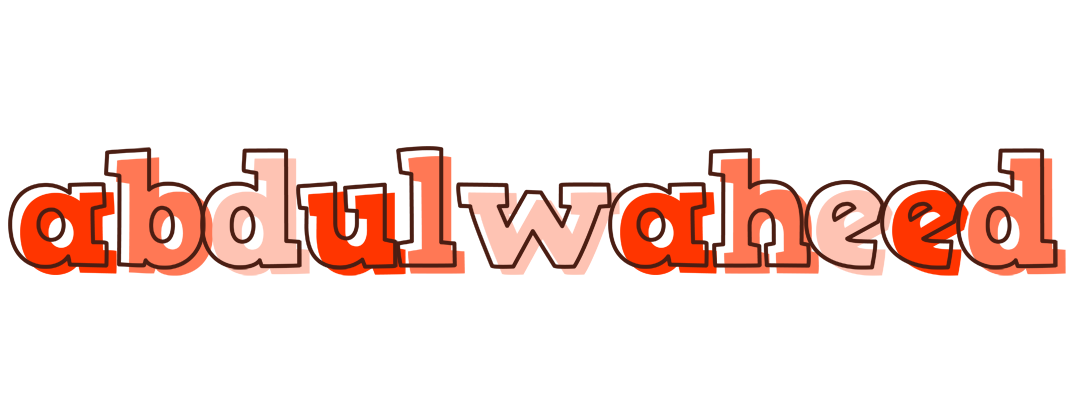 Abdulwaheed paint logo