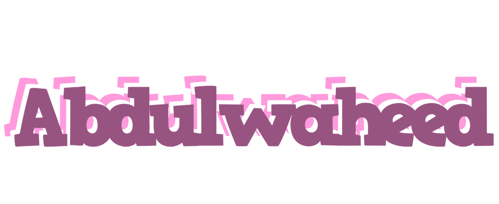 Abdulwaheed relaxing logo