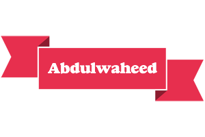 Abdulwaheed sale logo