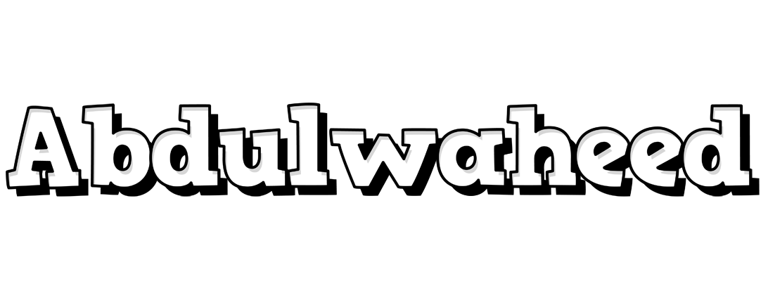 Abdulwaheed snowing logo