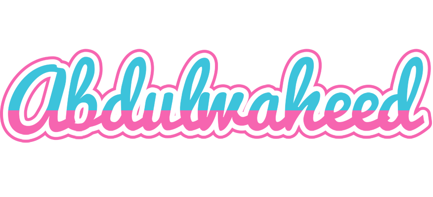 Abdulwaheed woman logo