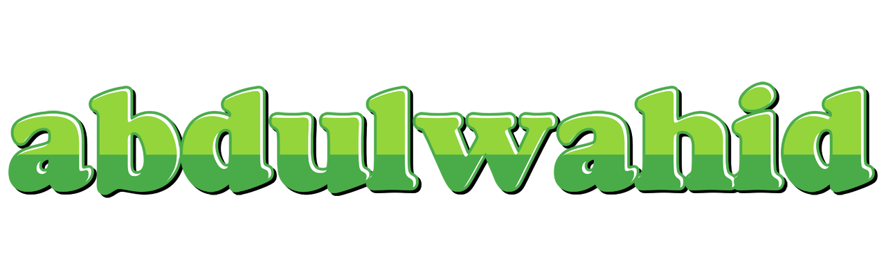 Abdulwahid apple logo