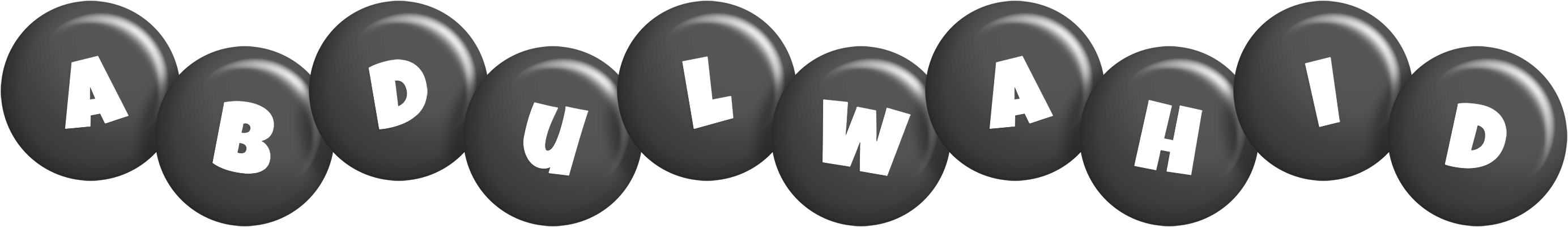 Abdulwahid candy-black logo