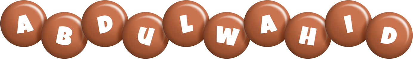 Abdulwahid candy-brown logo