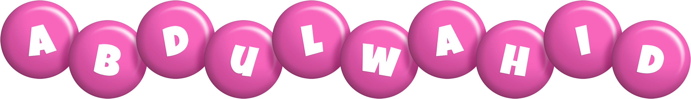 Abdulwahid candy-pink logo