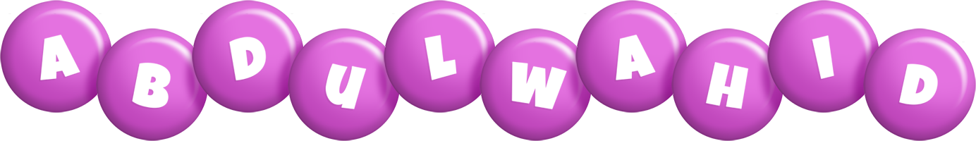 Abdulwahid candy-purple logo