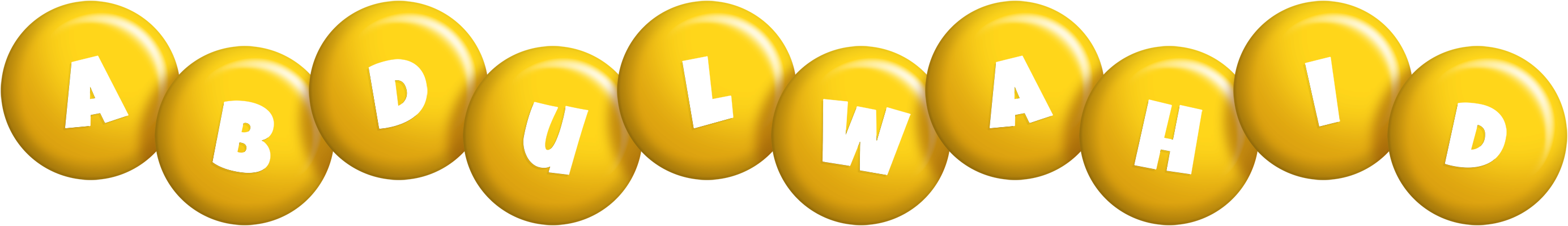 Abdulwahid candy-yellow logo