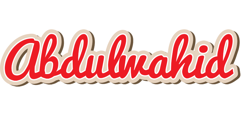 Abdulwahid chocolate logo