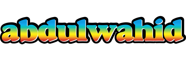 Abdulwahid color logo