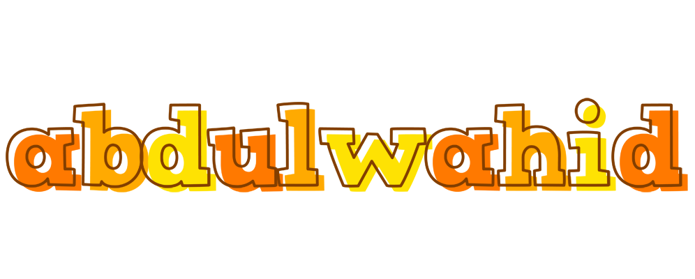 Abdulwahid desert logo